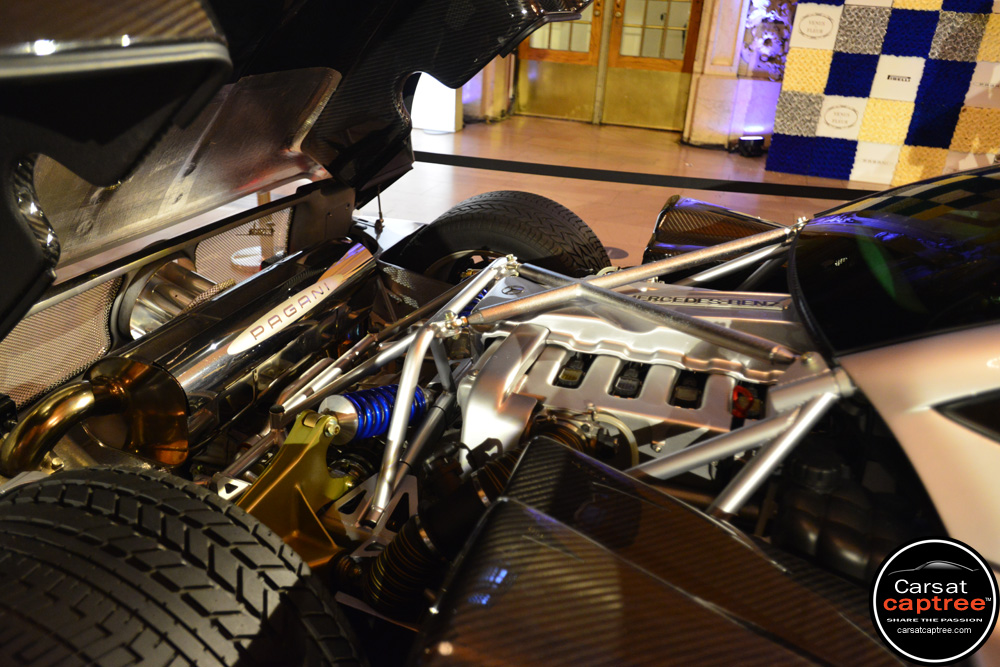 AMG V12 of The Pagani Zonda